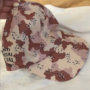 Anti Social Social Club Camo Cap